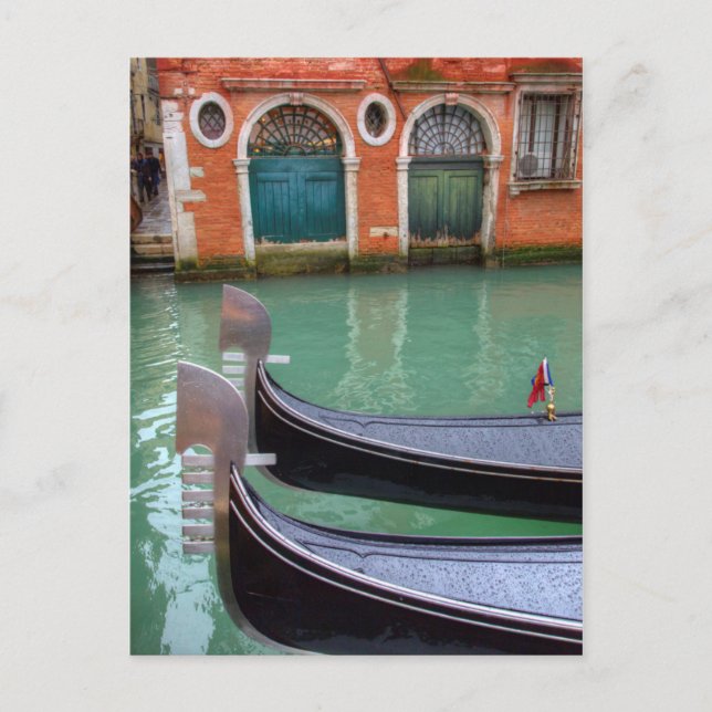Gondolas on the Grand Canal, Venice Postcard (Front)