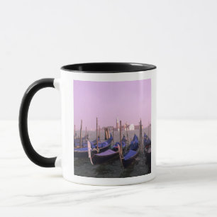 Gondolas ready for tourists in Venice Italy Mug