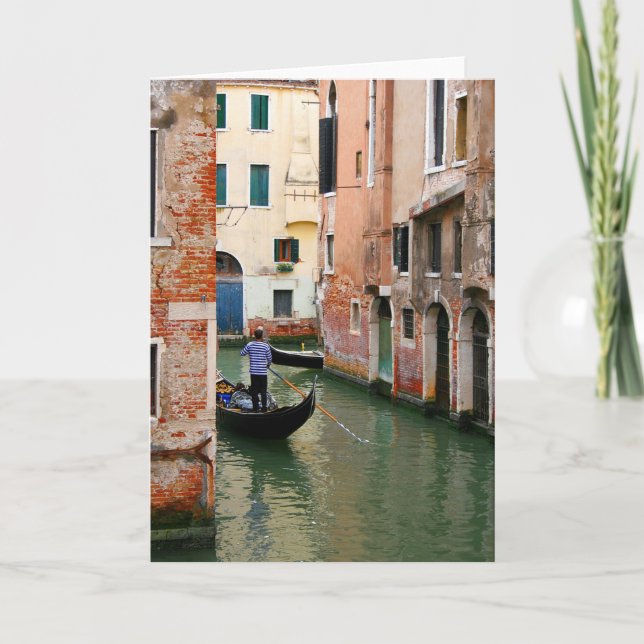 Gondolier Card (Front)