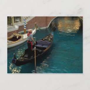 Gondolier Postcard