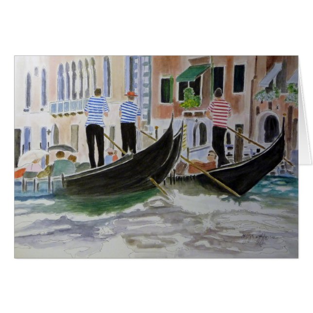Gondoliers Italy (Front Horizontal)