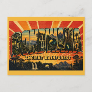 Gondwana Rainforests Queensland Ancient World  Postcard