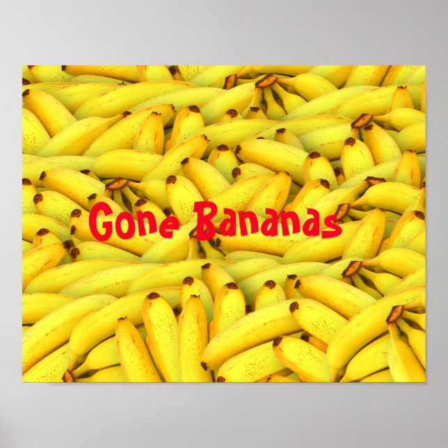 Gone Bananas Poster (Front)