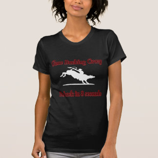 Gone bucking crazy bull rider T-Shirt