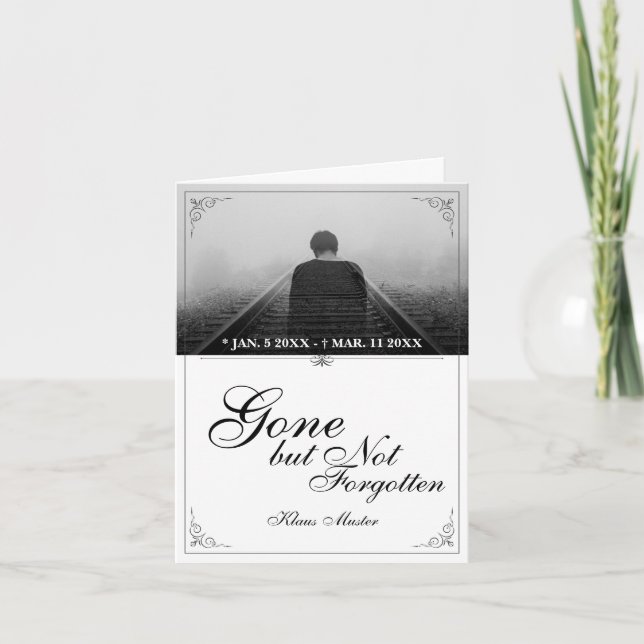 Gone but Not Forgotten - Classic Card (Front)