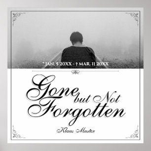 Gone but Not Forgotten - Classic Poster