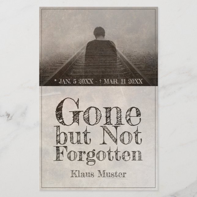 Gone but Not Forgotten - Vintage (Front)