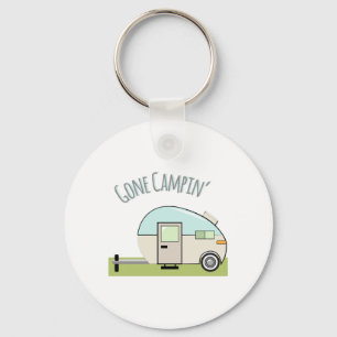 Gone Campin Key Ring