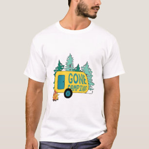 Gone Camping Summer Camp Clipart Happy Trails Camp T-Shirt