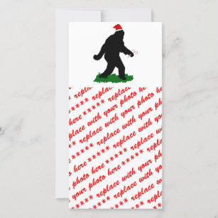 Gone Christmas , Gone Squatchin' Holiday Card