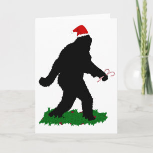 Gone Christmas , Gone Squatchin' Holiday Card