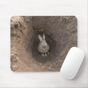 Gone Down the Rabbit Hole Mouse Pad