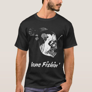 Gone Fishin' Food and Fun T-Shirt