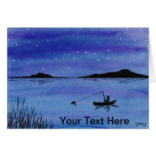 Gone Fishin' Greeting Card