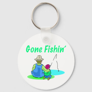 Gone Fishin' Keychain