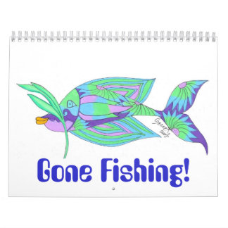 Gone Fishing! Calendar