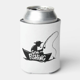 Gone Fishing Can Cooler