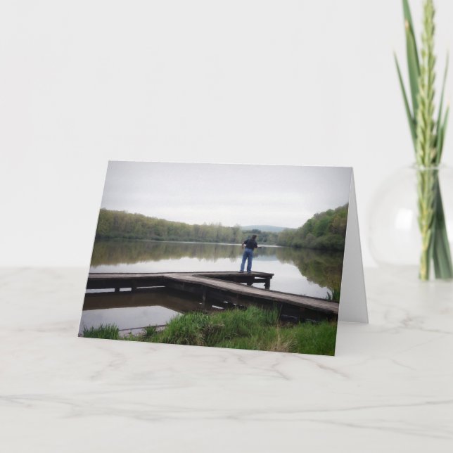 Gone Fishing Card (Front)