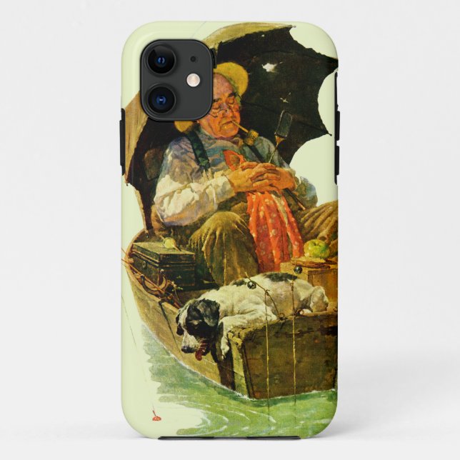 Gone Fishing Case-Mate iPhone Case (Back)