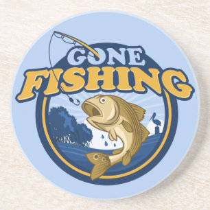 Gone Fishing Coaster