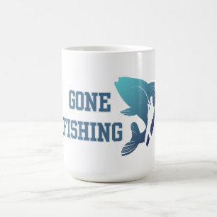 Gone Fishing Coffee Mug