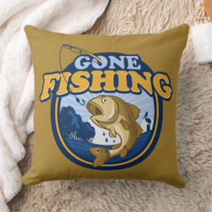 Gone Fishing Cushion