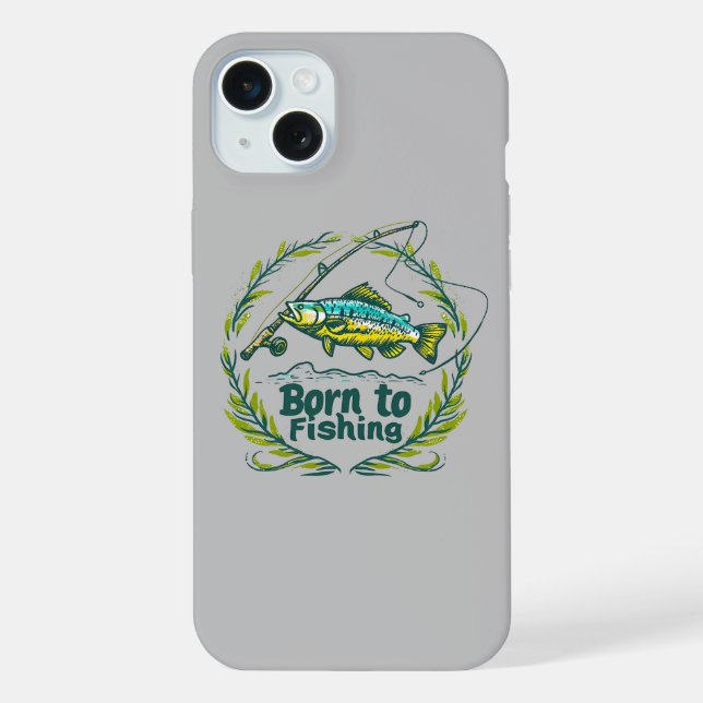 Gone Fishing iPhone Case (Back)