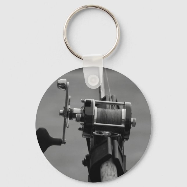 Gone Fishing.jpg Key Ring (Front)