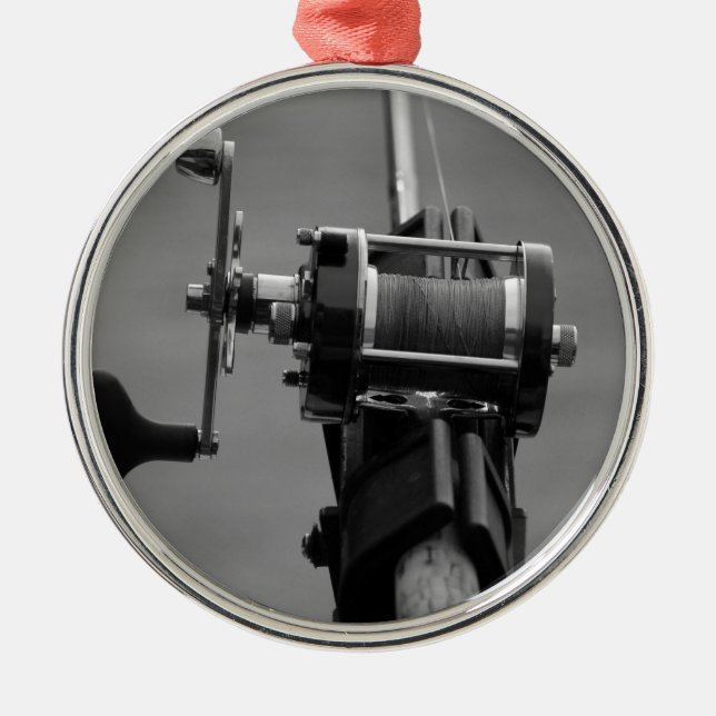 Gone Fishing.jpg Metal Tree Decoration (Front)