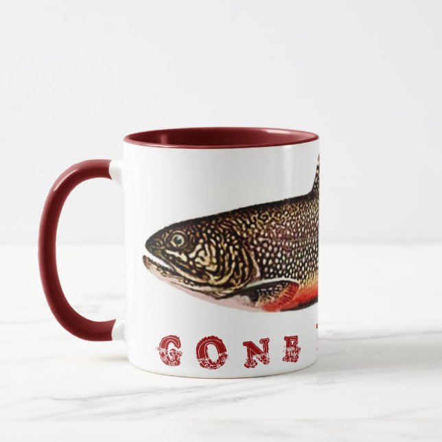 Gone Fishing Mug (Left)