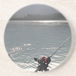 Gone Fishing No Work Today Coaster