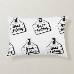 **GONE FISHING** PILLOW