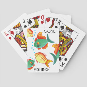 Gone Fishing Playing Cards