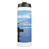 Gone Fishing Sunset Retired Fisherman Gift