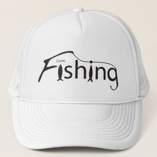 Gone Fishing Trucker Hat