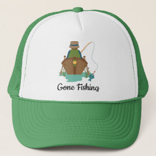 Gone Fishing Trucker Hat