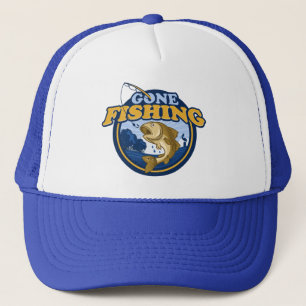 Gone Fishing Trucker Hat