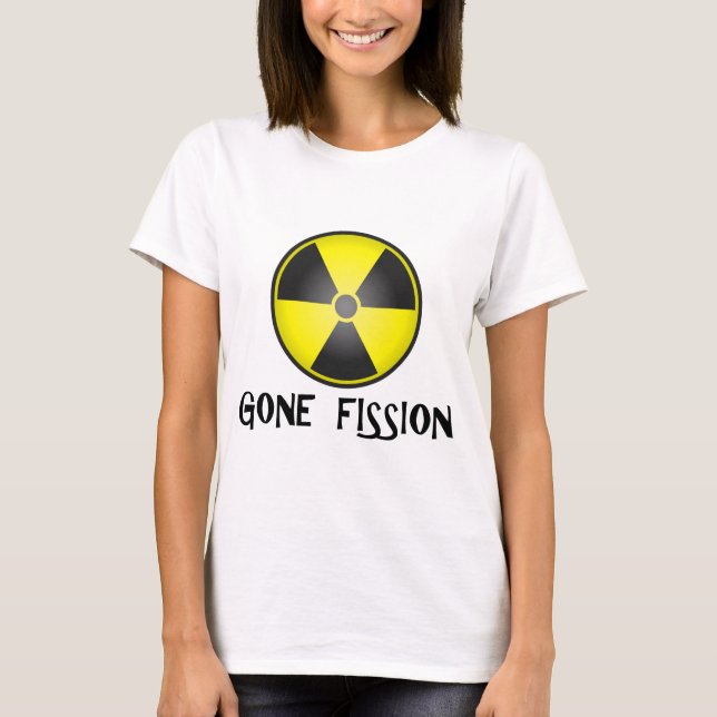 Gone Fission Radiation Symbol T-Shirt (Front)