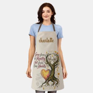 Gone from the Registry" Lebanon War Family Tribute Apron