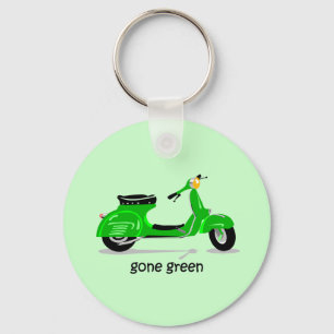 gone green scooter key ring