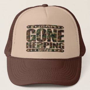 GONE HERPING - I Search for Amphibians & Reptiles Trucker Hat