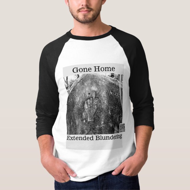 Gone Home Extended Blundering Album art shirt (Front)