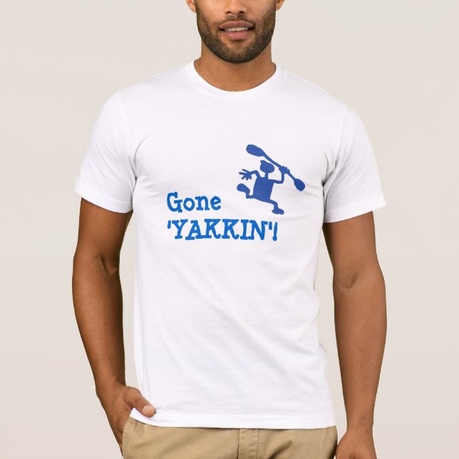 Gone Kayakking Kayak T-Shirt (Front)