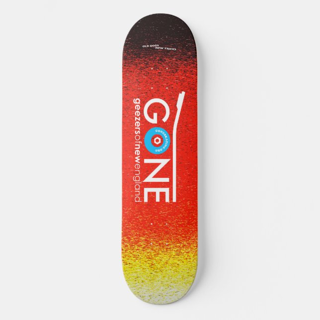 GONE logo 8.5 Skateboard (Front)