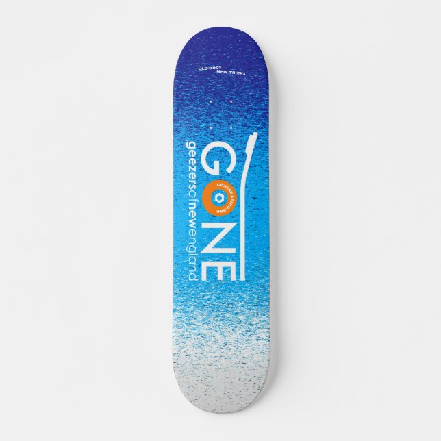 GONE logo cruiser Skateboard (Front)