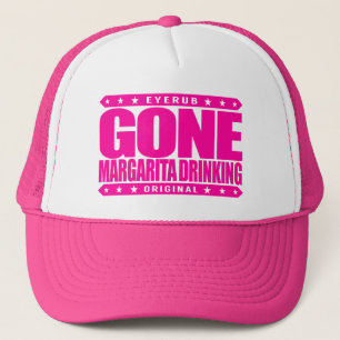 GONE MARGARITA DRINKING - I Love Tequila Cocktails Trucker Hat
