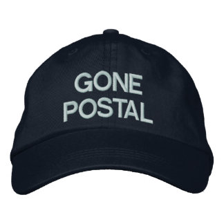 Gone Postal Embroidered Hat