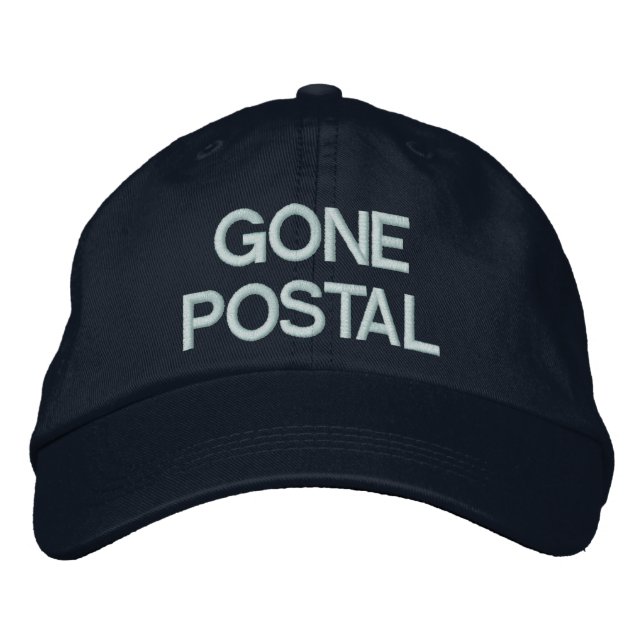Gone Postal Embroidered Hat (Front)