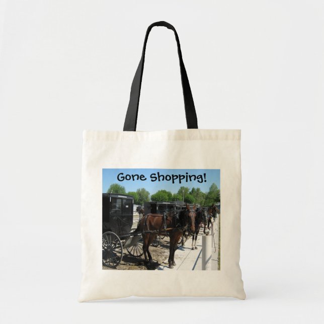 Gone Shopping! Tote Bag (Front)