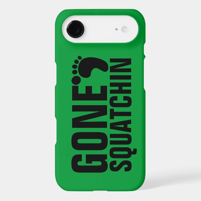 GONE SQUATCHIN BLACK GREEN Case-Mate SAMSUNG GALAXY CASE (Back)